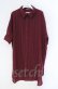 画像1: axes femme / マルチビスチェ付チュニック【ビスチェ欠品】  ワイン O-25-10-31-3037-AX-BL-IG-OS (1)