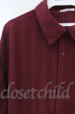 画像2: axes femme / マルチビスチェ付チュニック【ビスチェ欠品】  ワイン O-25-10-31-3037-AX-BL-IG-OS