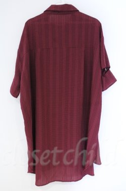 画像3: axes femme / マルチビスチェ付チュニック【ビスチェ欠品】  ワイン O-25-10-31-3037-AX-BL-IG-OS