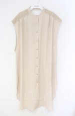 画像1: 【SALE】axes femme / バックレースアップロングジレ  アイボリー O-25-10-31-3038-AX-TO-IG-ZT322 (1)