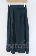 axes femme / ジャカード切替スカート  グリーン O-25-10-31-3049-AX-SK-IG-OS