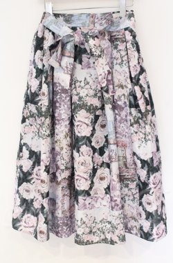 画像1: axes femme / パンテュールスカート  ピンク系 O-25-10-31-3057-AX-SK-IG-OS