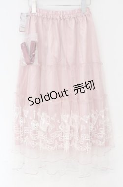 画像1: axes femme / カードキャプターさくら／スカート  ピンク O-25-10-31-3058-AX-SK-IG-OS