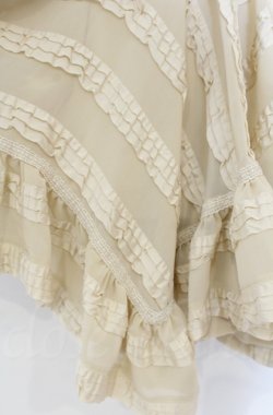 画像2: abilletage / イレギュラーヘムスカート  ベージュ O-25-10-31-3062-GO-SK-IG-OS