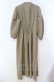 画像3: axes femme / ノーカラーシャツワンピース  カーキベージュ O-25-10-31-3006-AX-OP-IG-OS (3)