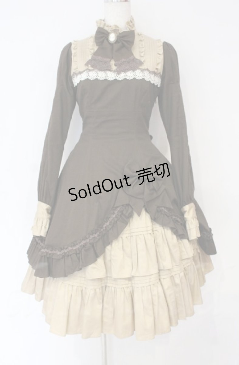 画像1: Mary Magdalene / プティフールドレス  クリームショコラ O-25-10-31-3067-CL-OP-IG-OS (1)