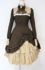 画像1: Mary Magdalene / プティフールドレス  クリームショコラ O-25-10-31-3067-CL-OP-IG-OS (1)