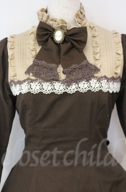 画像2: Mary Magdalene / プティフールドレス  クリームショコラ O-25-10-31-3067-CL-OP-IG-OS