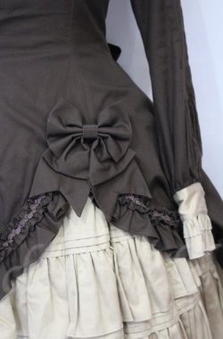 画像3: Mary Magdalene / プティフールドレス  クリームショコラ O-25-10-31-3067-CL-OP-IG-OS