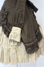 画像4: Mary Magdalene / プティフールドレス  クリームショコラ O-25-10-31-3067-CL-OP-IG-OS (4)