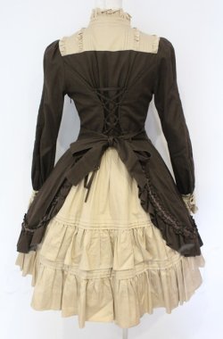 画像5: Mary Magdalene / プティフールドレス  クリームショコラ O-25-10-31-3067-CL-OP-IG-OS