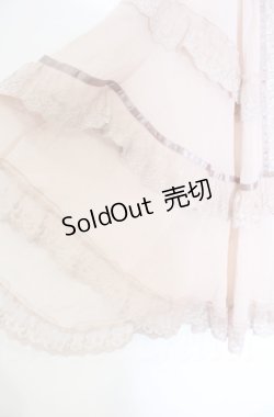 画像3: axes femme / 楊柳シフォンレースショール  ピンク O-25-10-31-3014-AX-TO-IG-ZT023