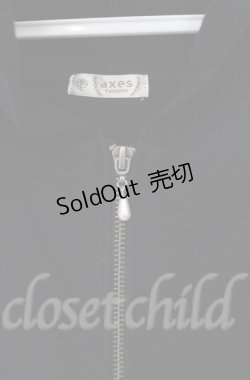 画像2: axes femme / ニットフードパーカー  クロ O-25-10-31-3015-AX-TO-IG-ZT328