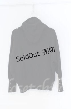 画像3: axes femme / ニットフードパーカー  クロ O-25-10-31-3015-AX-TO-IG-ZT328