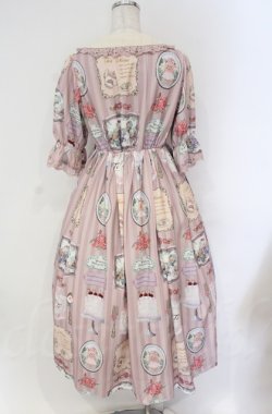 画像3: axes femme kawaii / ティティ×ベアファミリーワンピース  ピンク O-25-10-31-3017-AX-OP-IG-OS