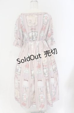 画像3: axes femme kawaii / ティティ×ベアファミリーワンピース  ピンク O-25-10-31-3017-AX-OP-IG-OS