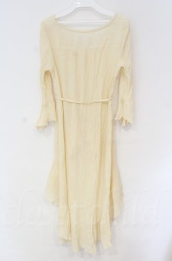 画像3: axes femme / ベルト付イレヘムカーデ  生成り O-25-10-31-3019-AX-TO-IG-OS