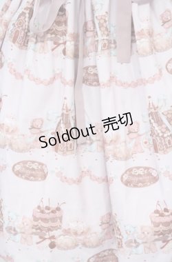 画像2: axes femme kawaii / お菓子の家柄ジャンスカ  ピンク O-25-10-31-3020-AX-OP-IG-OS