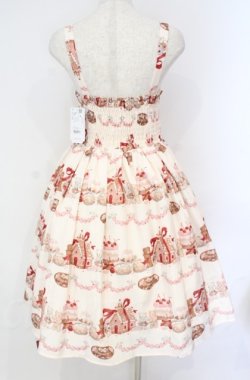 画像3: axes femme kawaii / お菓子の家柄ジャンスカ  オフ O-25-10-31-3023-AX-OP-IG-OS