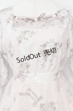 画像2: axes femme / ローズアンダヴィタシオンワンピース  ピンク O-25-10-31-3025-AX-OP-IG-OS