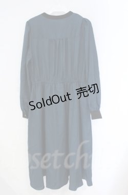 画像5: axes femme POETIQUE / 刺繍ケープ付きワンピース  グリーン O-25-10-31-3027-AX-OP-IG-OS