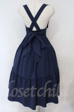 画像3: axes femme POETIQUE / ティアードジャンスカ  ネイビー O-25-10-31-3029-AX-OP-IG-OS