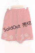 PINK HOUSE / テディパッチスウェットハーフパンツ  アカ O-25-10-31-021-LO-PA-IG-OS