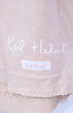 画像2: 【SALE】Karl Helmut / ロゴパッチスウェットハーフパンツ  ピンク O-25-10-31-023-EL-PA-IG-ZT320 (2)