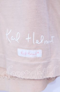 画像2: Karl Helmut / ロゴパッチスウェットハーフパンツ  ピンク O-25-10-31-023-EL-PA-IG-OS