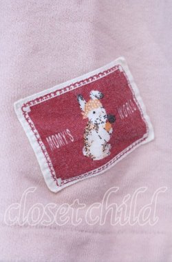 画像2: MOMY'S WORLD / パッチスウェットパンツ  ピンク O-25-10-31-024-LO-SK-IG-OS