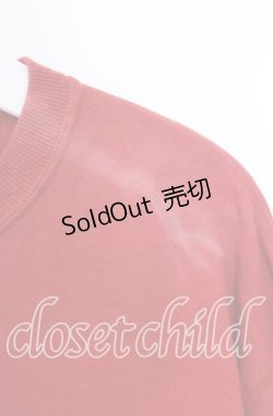 画像3: PINK HOUSE / ラビットプリントカットソー L アカ O-25-10-31-029-LO-TO-IG-OS