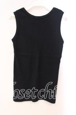 画像2: ALGONQUINS / ラビットptテレコタンク F ブラック O-25-11-03-027-AL-TO-OW-OS