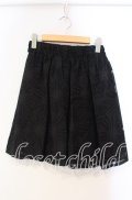 MA*RS / 花柄シアースカート  クロ O-25-11-03-032-EL-SK-OW-OS