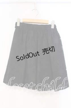 画像1: 【SALE】MA*RS / 花柄シアースカート  クロ O-25-11-03-032-EL-SK-OW-ZT249