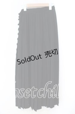 画像3: KANEKO ISAO / チャイナボタンプリーツスカート  クロ O-25-11-03-036-EL-SK-IG-OS