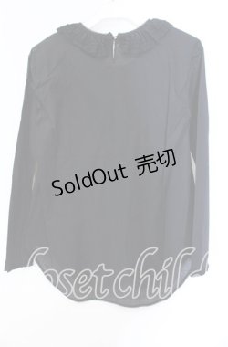 画像3: 【SALE】PINK HOUSE / フリル襟カットソー  クロ O-25-11-03-038-LO-TO-IG-ZT333