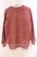 画像3: PINK HOUSE / ローズモチーフネップニットカーディガン  ピンク O-25-11-03-040-LO-TO-IG-OS (3)