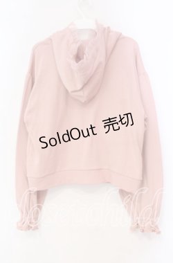 画像3: axes femme POETIQUE / ドットチュール使いパーカー  ピンク O-25-11-03-047-AX-TO-IG-OS