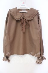 axes femme / バブーシュカ付きスモック風ブラウス  生成り O-25-11-03-048-AX-BL-IG-OS