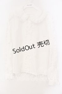 Angelic Pretty / Picotフリルブラウス  シロ O-25-11-03-053-AP-BL-IG-OS