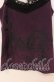 画像2: Qutie Frash / レース配色ホルターキャミソール 【旧タグ】  パープル O-25-11-03-054-QU-TO-IG-OS (2)