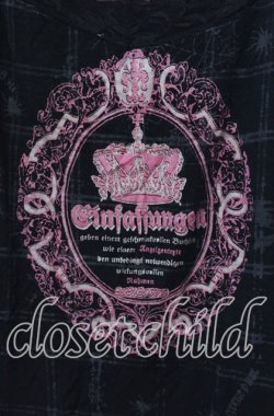 画像2: H jelly / カメオプリントキャミソール  ブラック×ピンク O-25-11-03-056-HN-TO-IG-OS