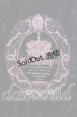 画像2: H jelly / カメオプリントキャミソール  ブラック×ピンク O-25-11-03-056-HN-TO-IG-OS