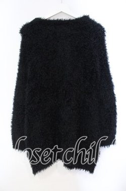 画像3: ALGONQUINS / フェザーカーディガン  ブラック O-25-11-03-060-AL-TO-IG-OS