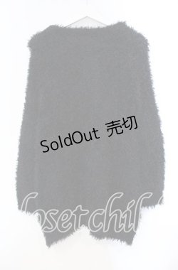 画像3: ALGONQUINS / フェザーカーディガン  ブラック O-25-11-03-060-AL-TO-IG-OS