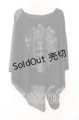 ALGONQUINS / 切り替えドルマントップス  ブラック O-25-11-03-061-AL-TO-IG-OS