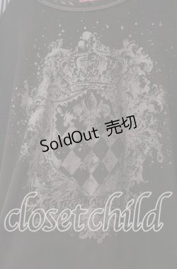 画像2: ALGONQUINS / 切り替えドルマントップス  ブラック O-25-11-03-061-AL-TO-IG-OS