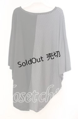 画像3: ALGONQUINS / 切り替えドルマントップス  ブラック O-25-11-03-061-AL-TO-IG-OS