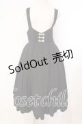 Amavel / Vintage Dollジャンパースカート  クロ O-25-11-03-007-CA-OP-OW-OS