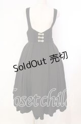 Amavel / Vintage Dollジャンパースカート  クロ O-25-11-03-007-CA-OP-OW-OS